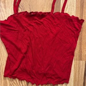 Zenana Outfitters Red Camisole Top